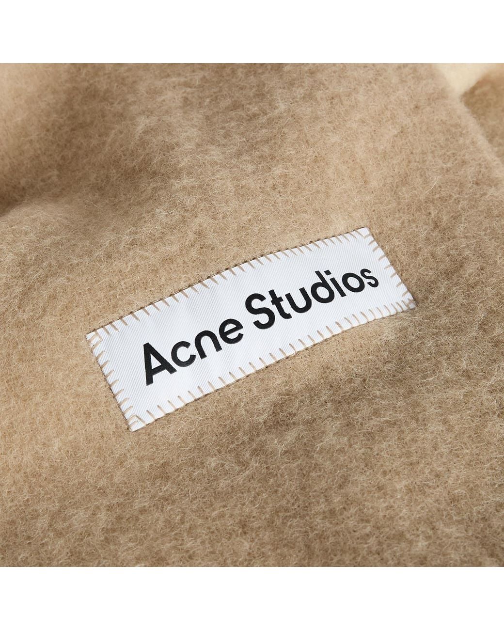 Acne Natural Vally Dip Dye Scarf
