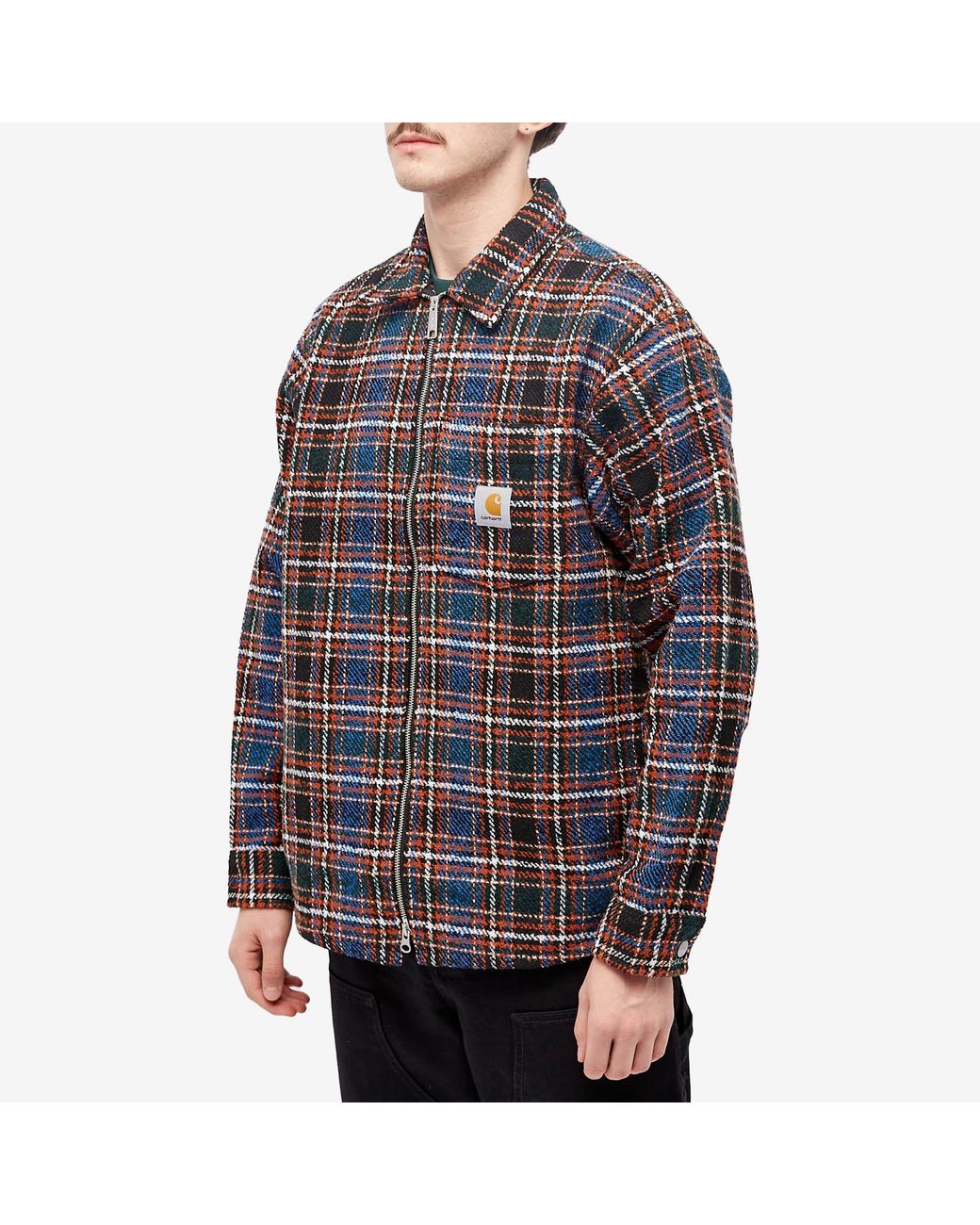 Carhartt ヒッコリー　セットアップ。 Carhartt WIP x Invincible L/S Work Shirt Max - Coca Mocha – Feature