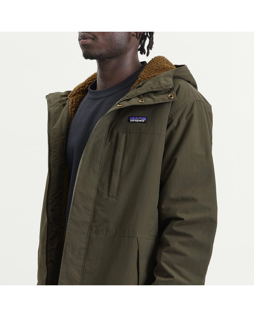 Patagonia Green Isthmus Parka for men