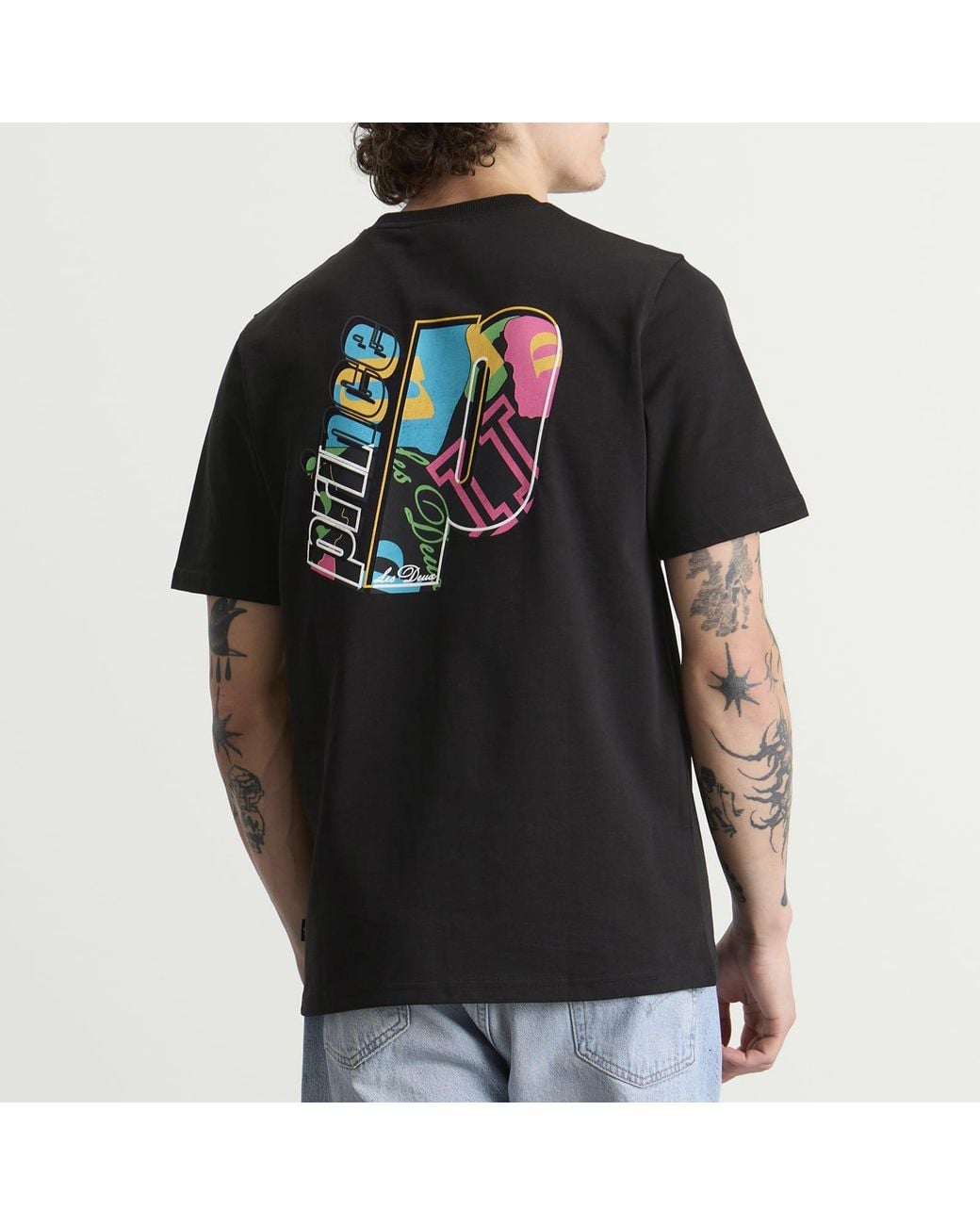 Les Deux Black Prince P T-Shirt for men
