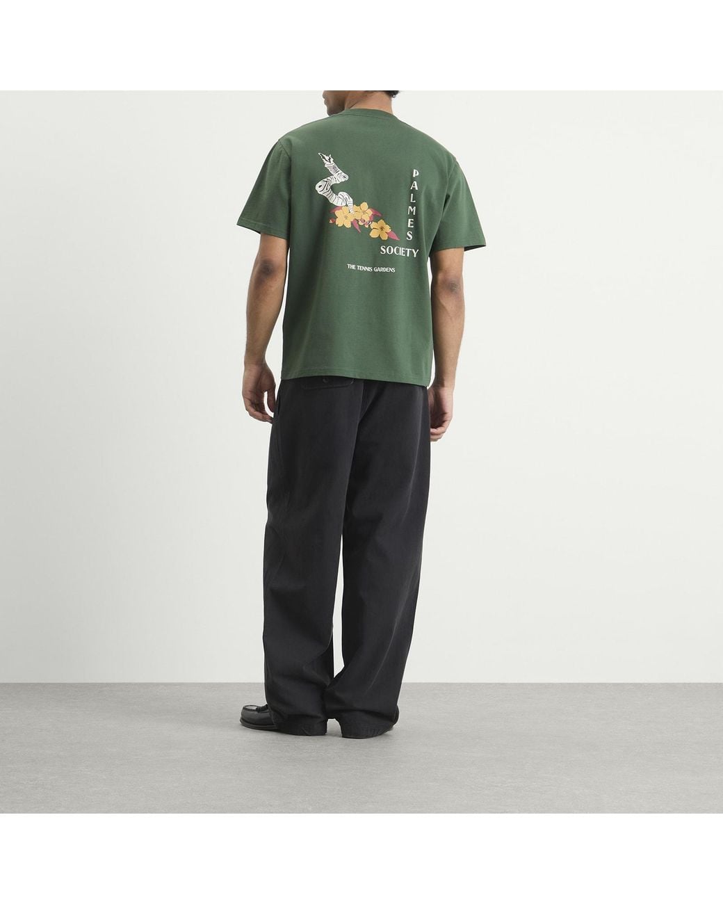 Palmes Green Ramus Pocket T-Shirt for men