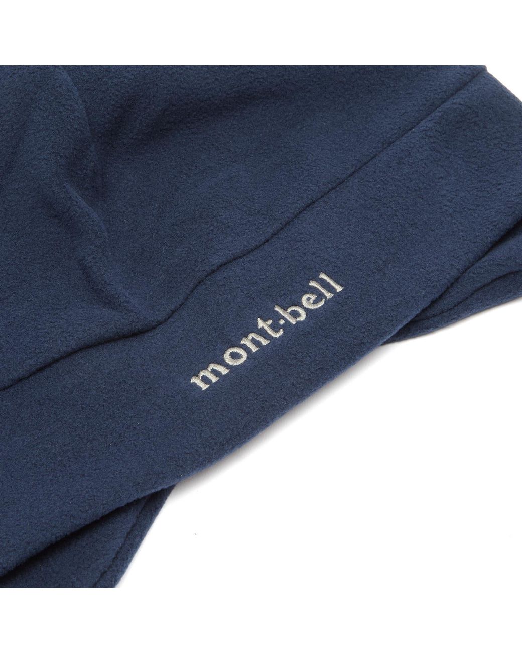 Montbell Blue Chameece Ear Warmer Watch Cap for men