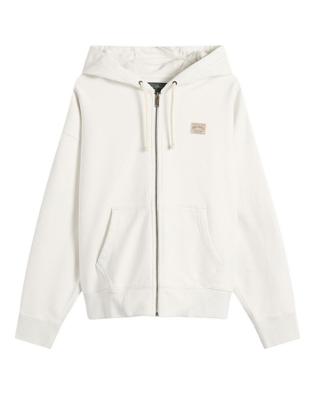 Polo Ralph Lauren White Polo Country Zip Hoodie for men
