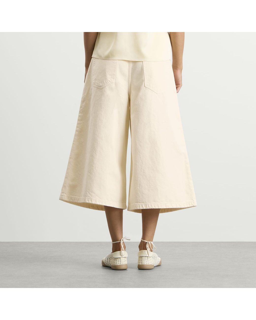 Agolde Natural 80's Gaucho Short
