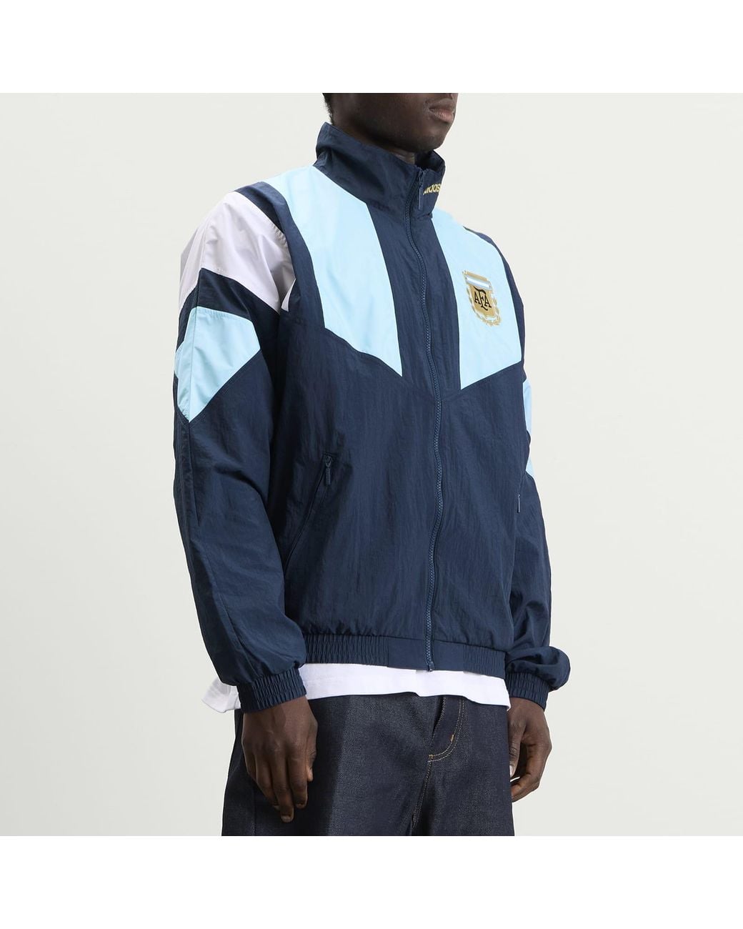 Adidas Blue Afa Eqt Track Top for men