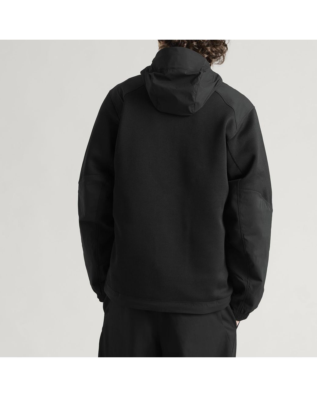 Arc'teryx Black Konseal Pullover Hoodie for men