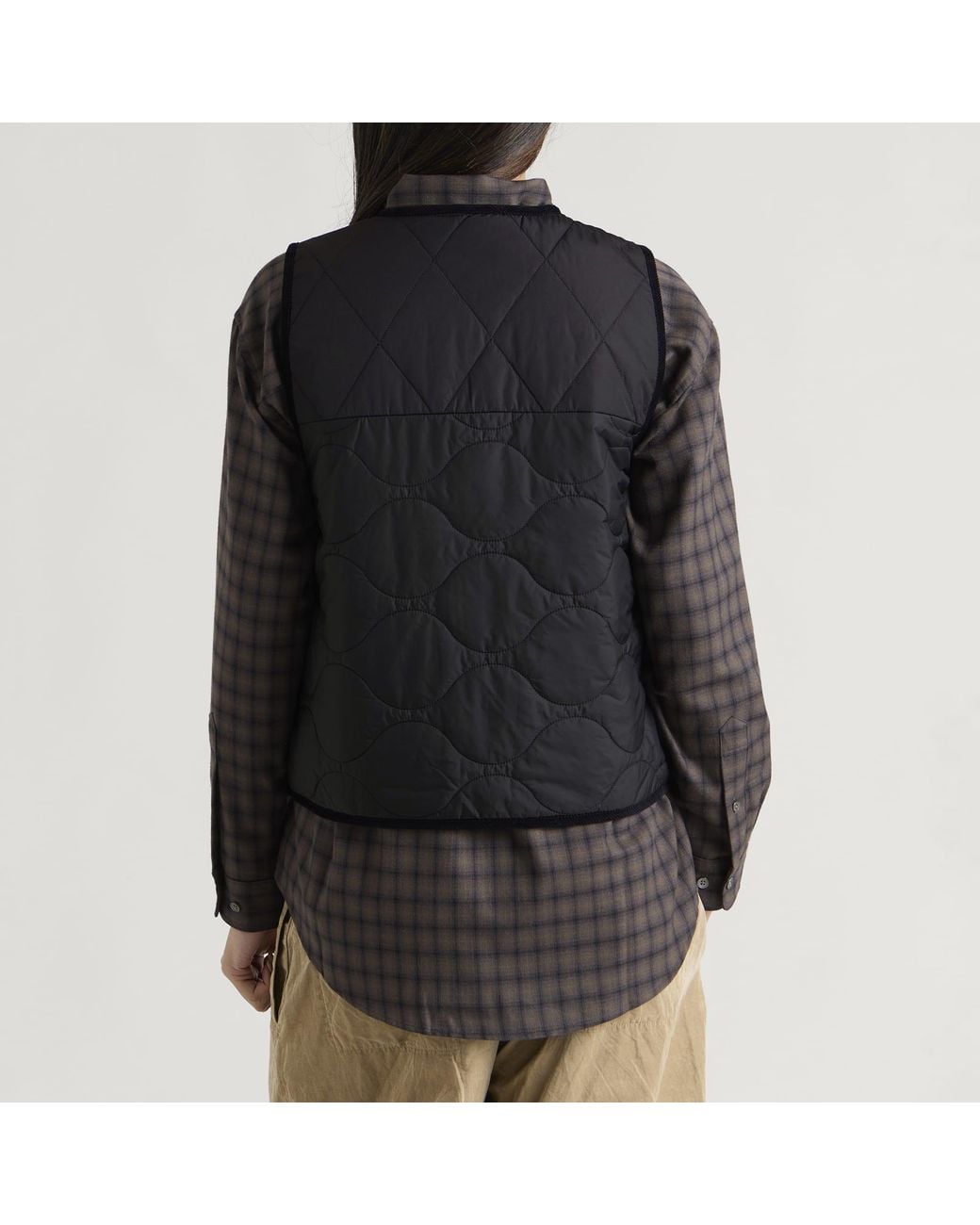 Barbour Black Nunwell Reversible Quilted Liner Jacket