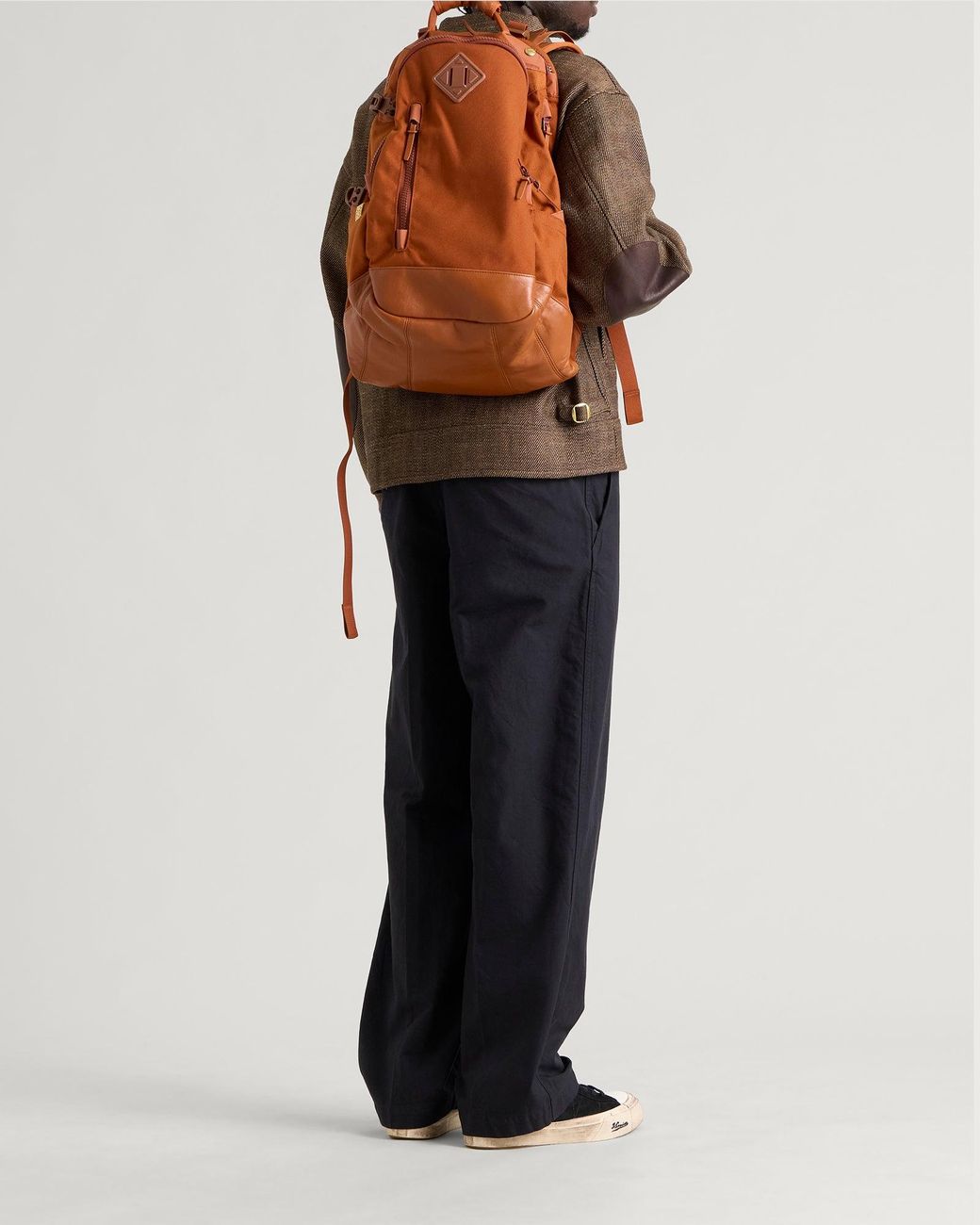 Visvim Brown Cordura 20L Backpack for men