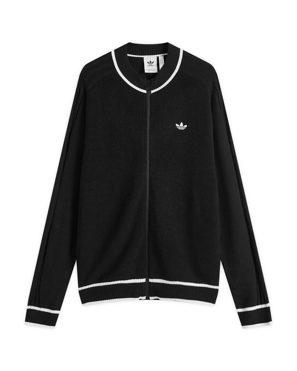 adidas プレミアム カーディガン adidas Premium Cardigan in Black for Men | Lyst