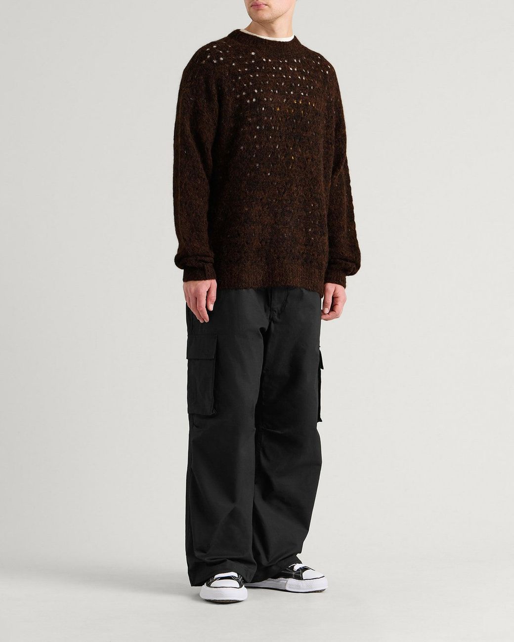 Represent Brown Vandal Sweatshirt for men