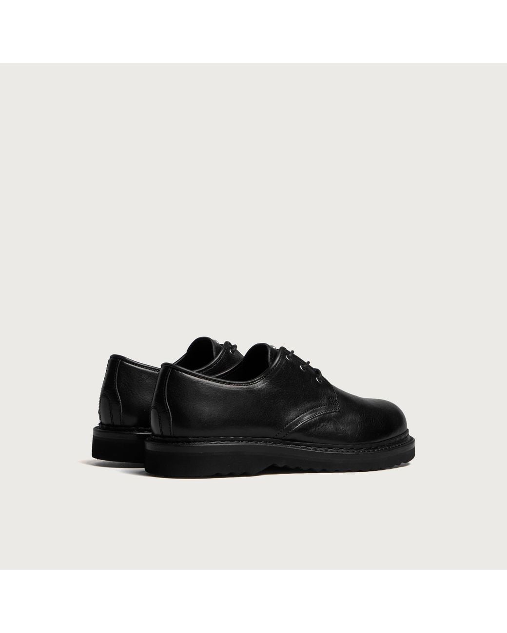 Our Legacy Black Supple Cow Hide Trampler Shoe for men