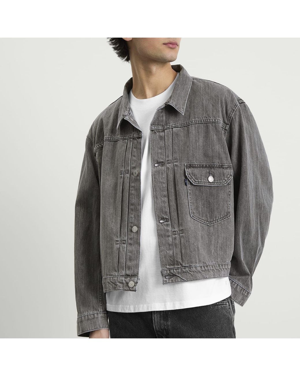 Levi's Gray Tab Type I Trucker Jacket for men