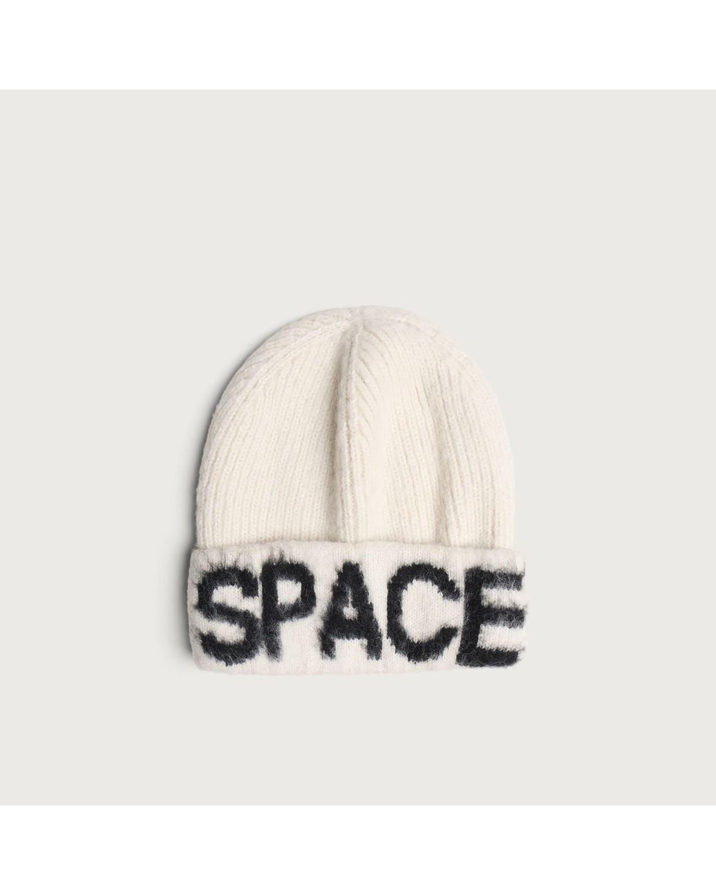 Local Space White Merch Beanie