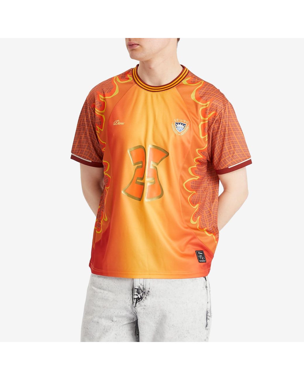 【DIME】 Holy Flame Jersey / Silver Fire Dime Holy Flame Jersey Silver Fire | L | 1144912_L