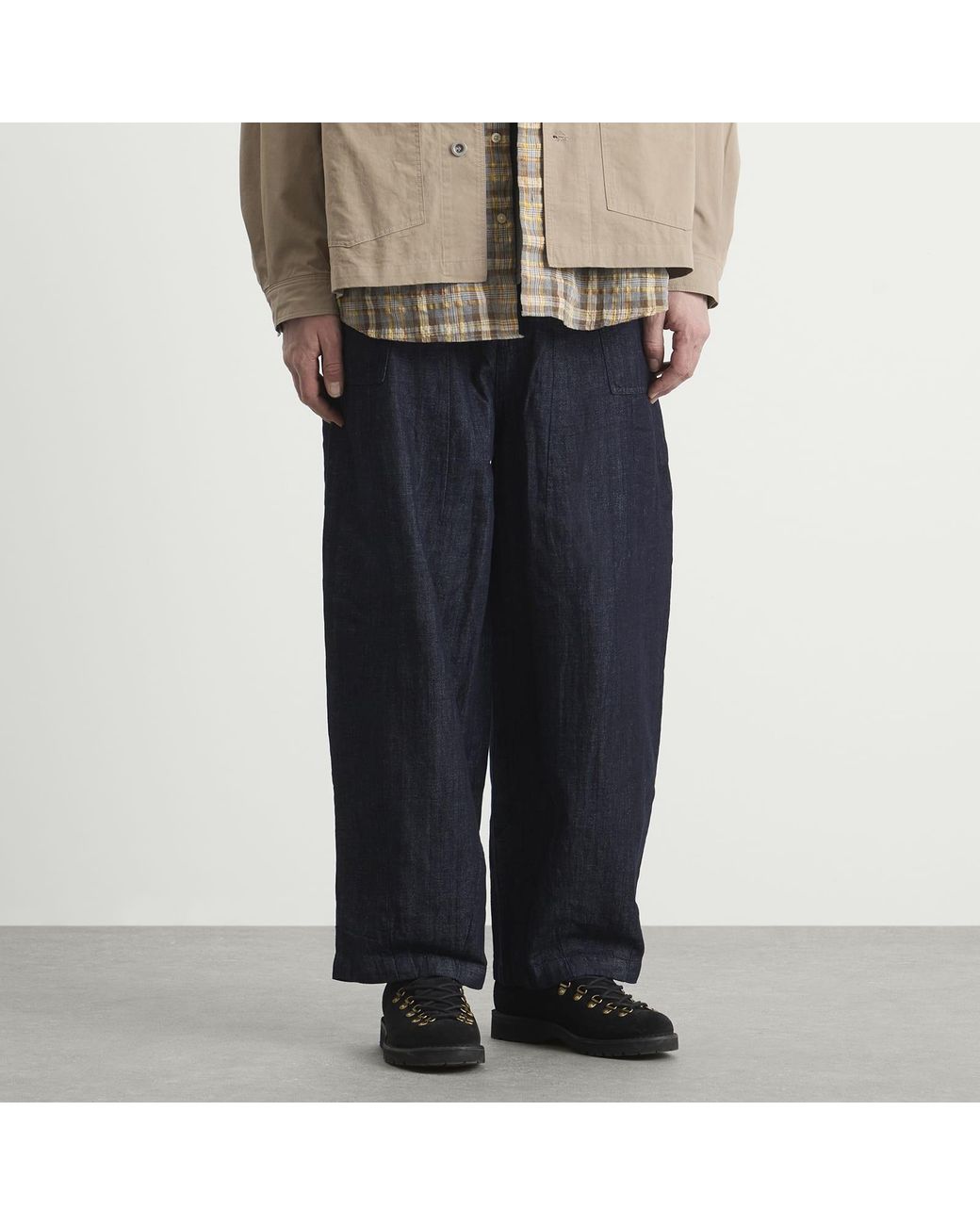FRIZMWORKS Blue Denim Balloon Pants for men