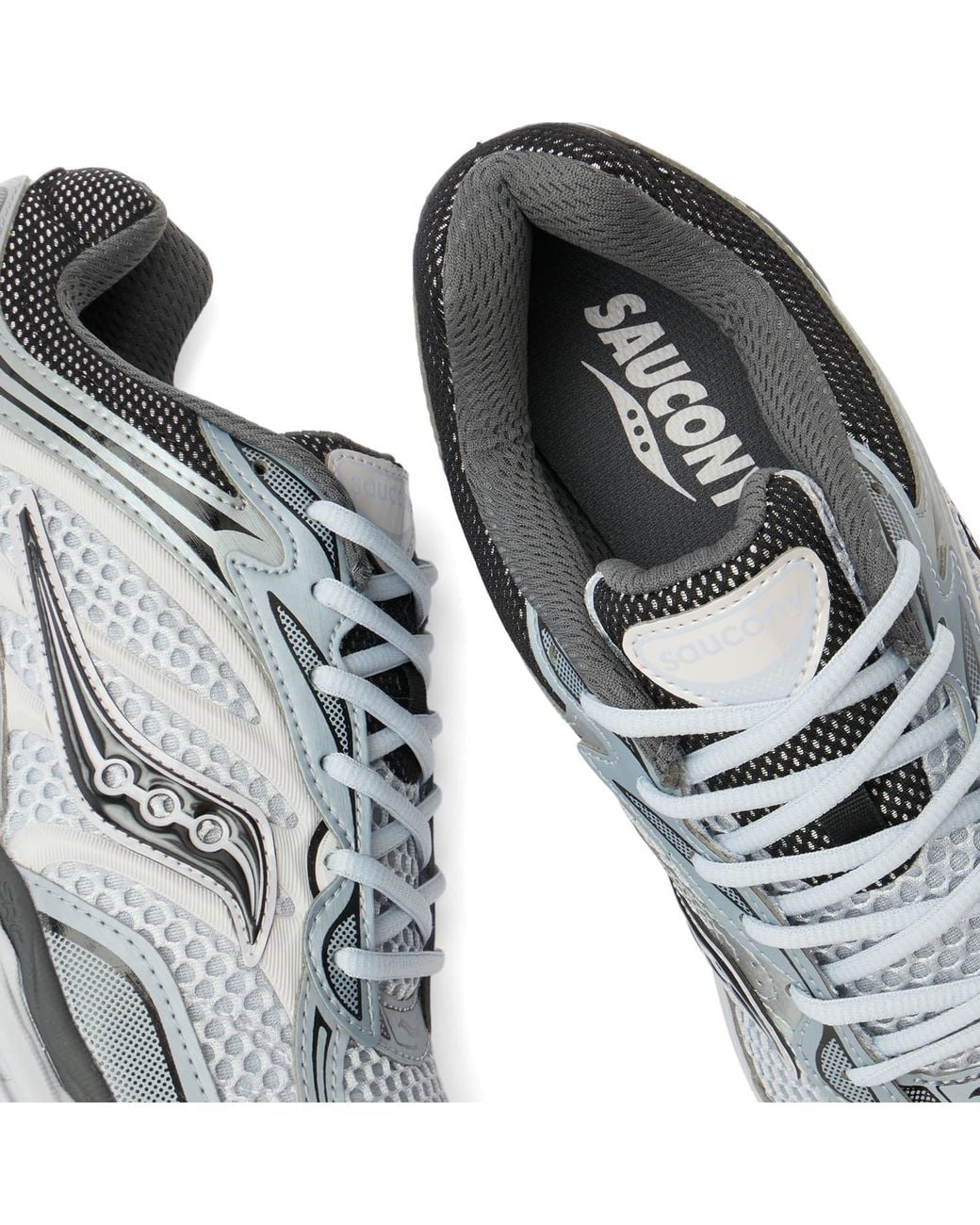 Lace Made From Roots Saucony Progrid Omni 9 Sneakers in White for Men | Lyst