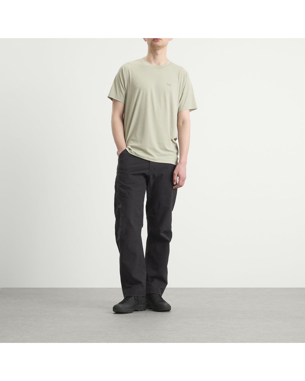 Arc'teryx Gray Cronin Cotton Trousers for men