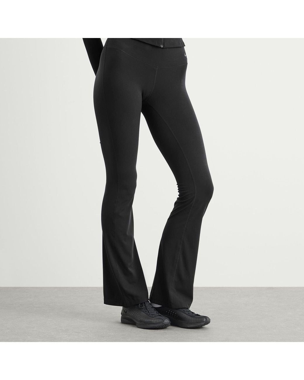 Nike Black Zenvy High Waisted Flared Pant