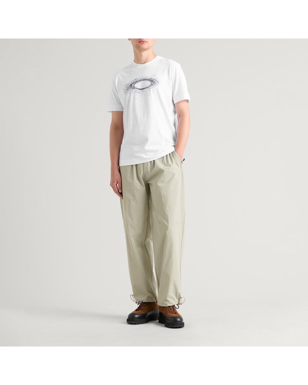 Oakley White Lunar Ellipse T-Shirt for men