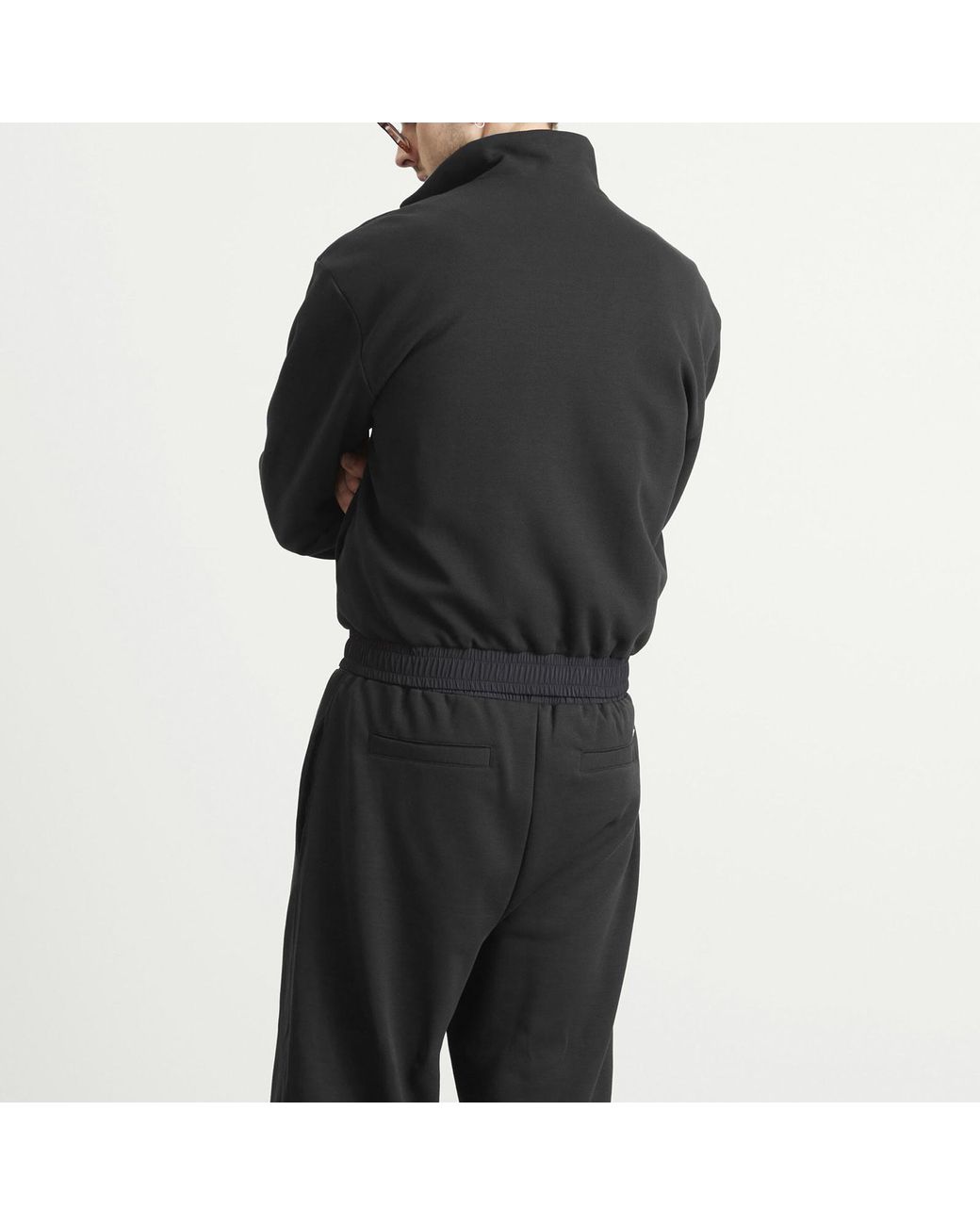 Amiri Black Lounge Track Jacket for men