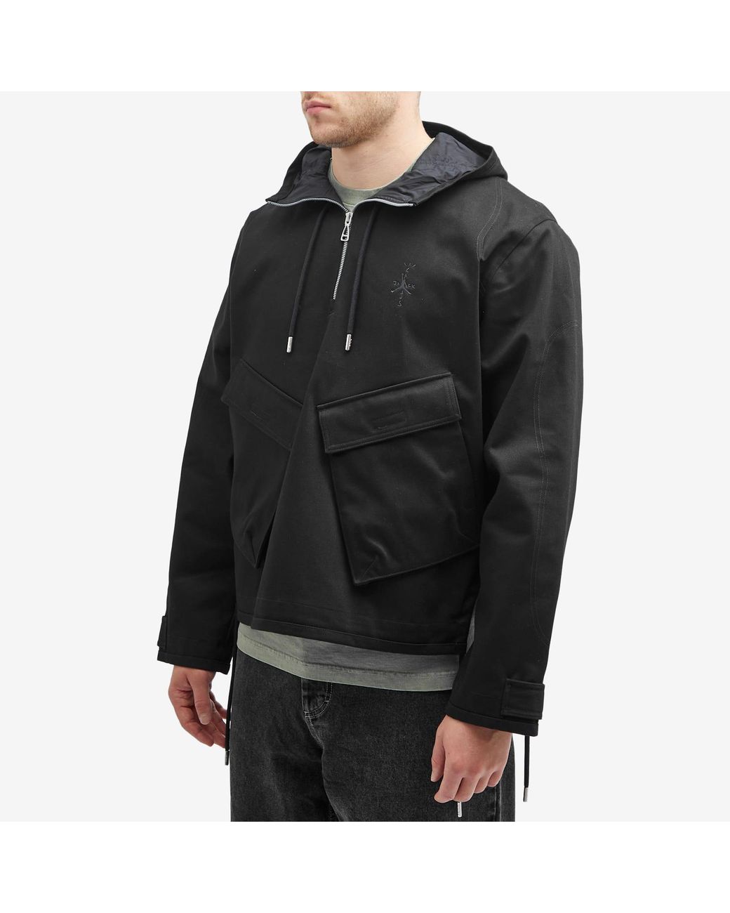 Nike X Travis Scott Half Zip Jacket in Black for Men | Lyst
