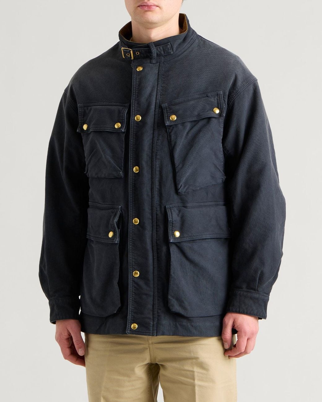 Visvim Blue Alta Field Jacket for men