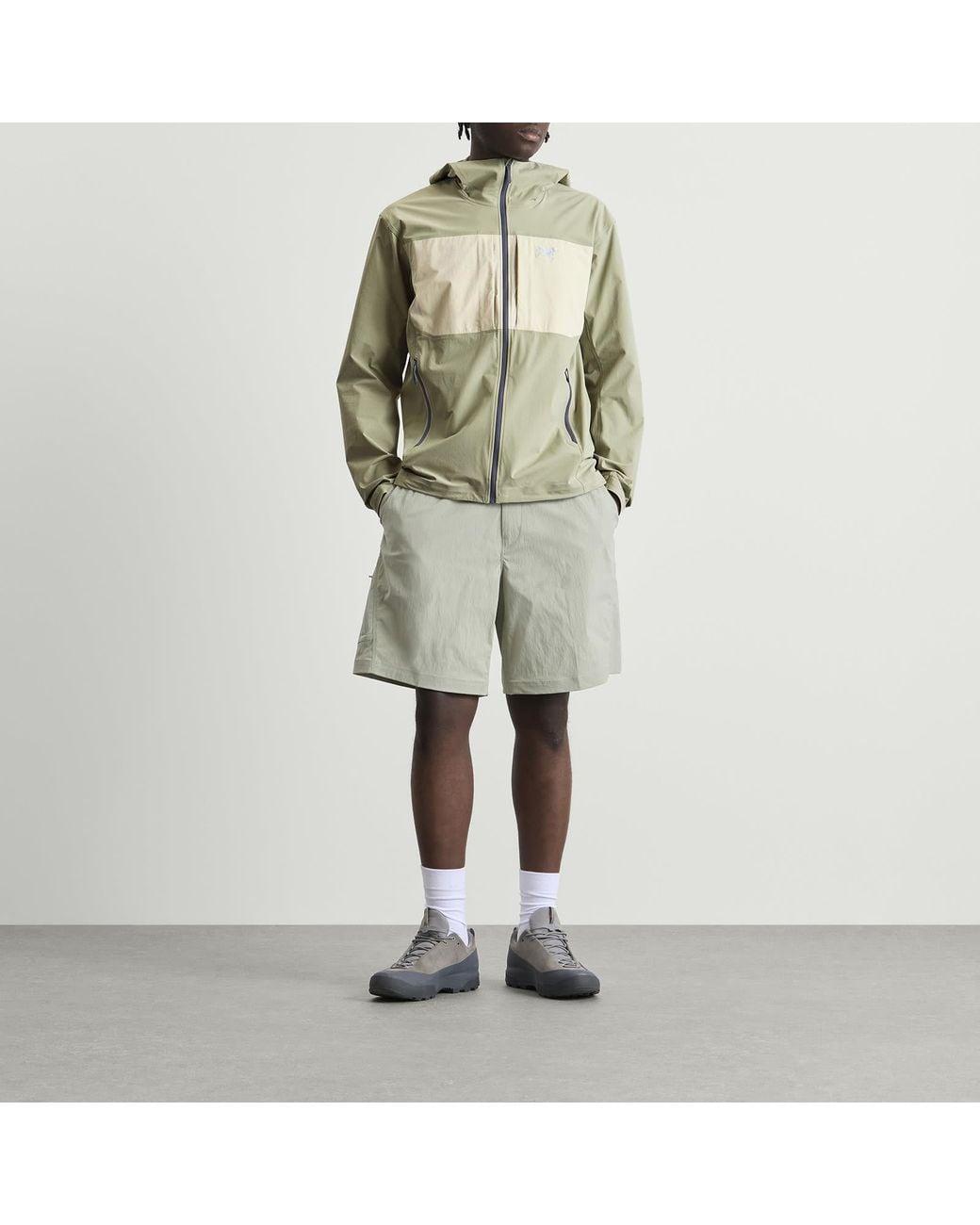 Arc'teryx Green Gamma Lightweight Hooded Jacket for men