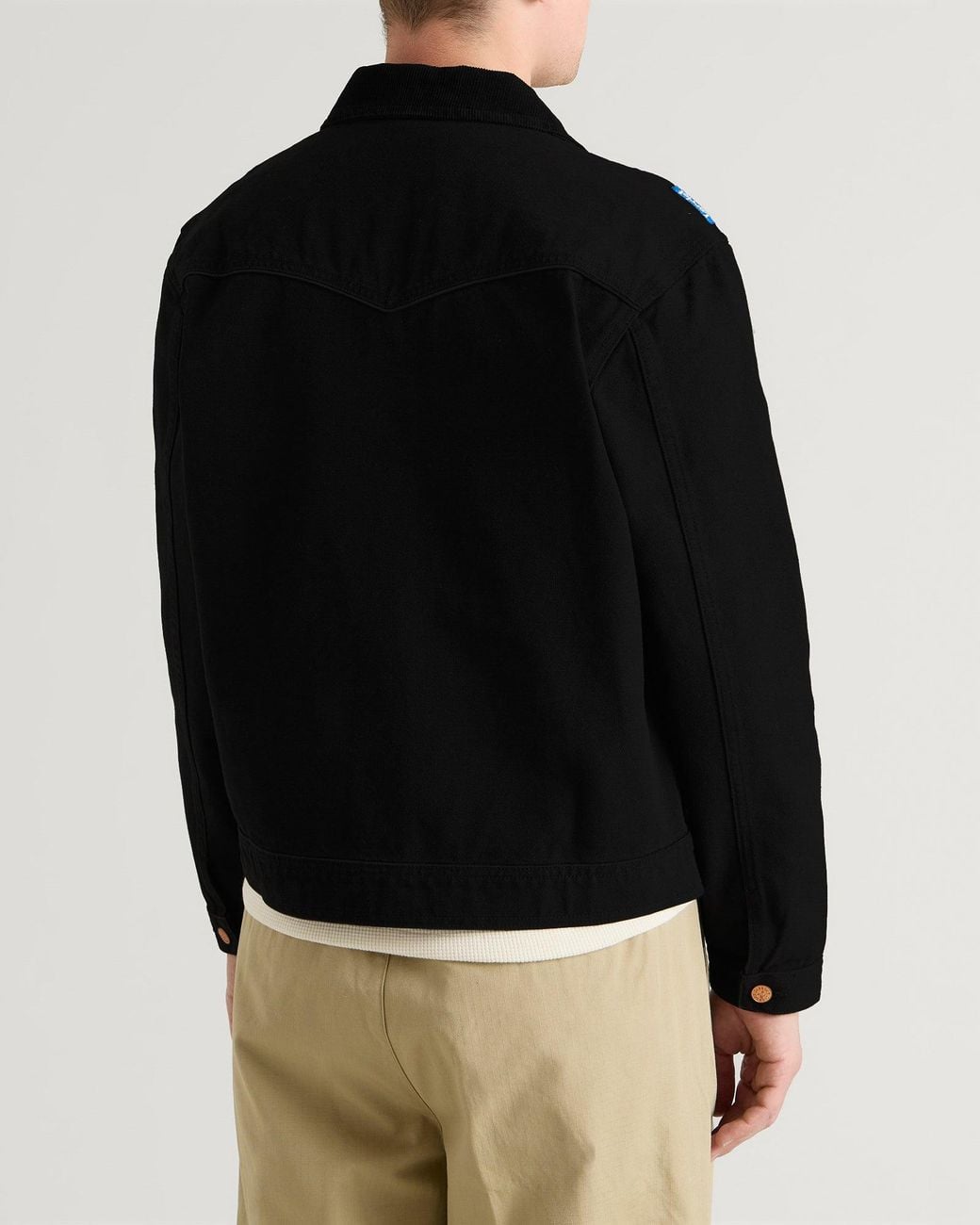 Larriet Black Ranch Work Jacket for men