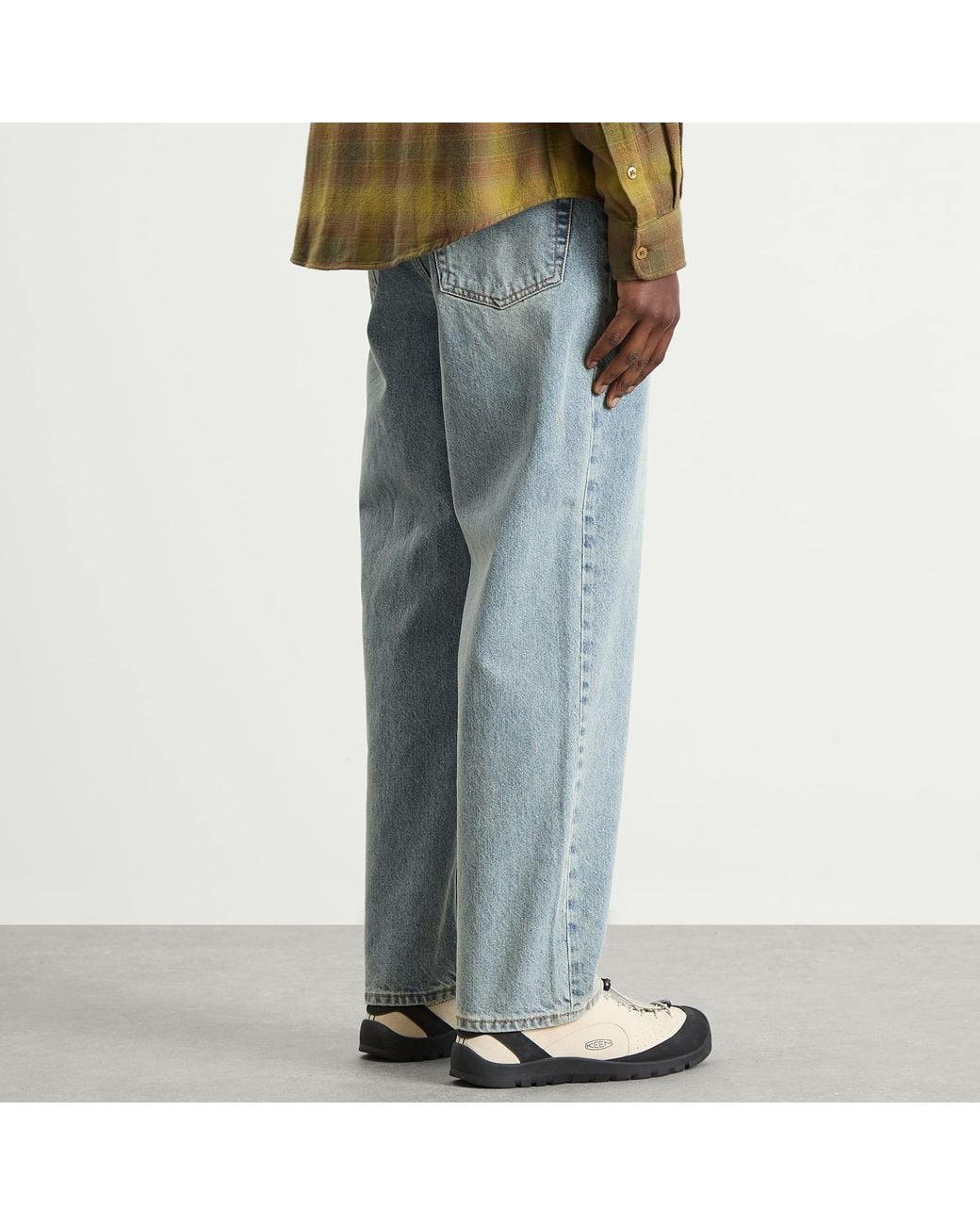 Thisisneverthat Blue Regular Jeans for men