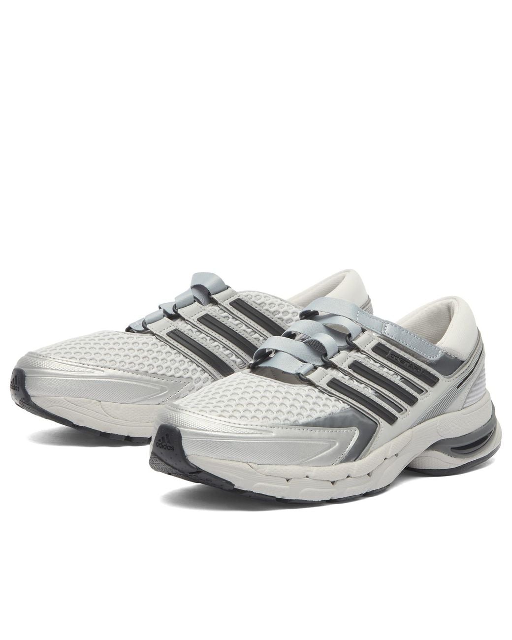 Adidas White Adistar Control 5 Mary Jane Sneakers