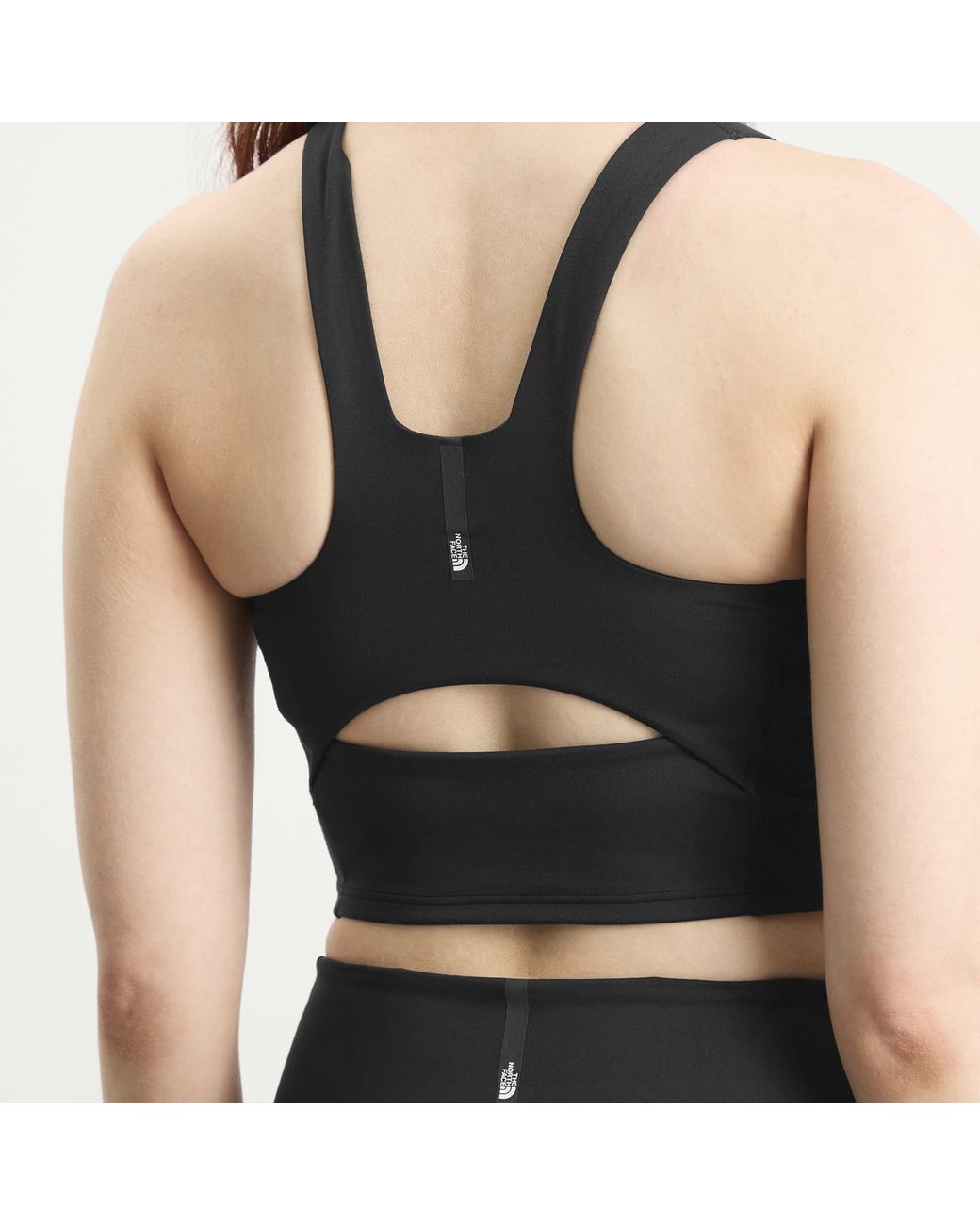 The North Face Black Jaida Long Line Bra