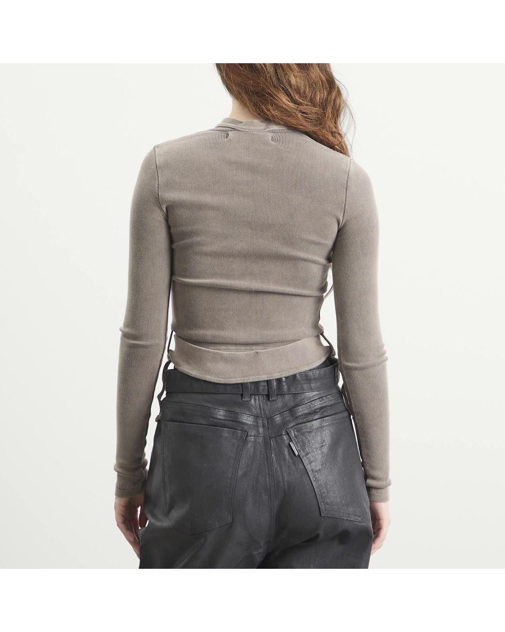 OTTOLINGER Gray Double Closure Cardigan