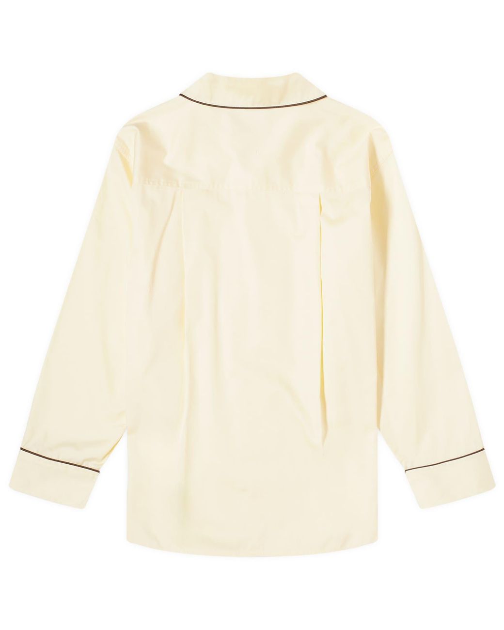 Hay Outline Long Pyjama Shirt in Natural | Lyst