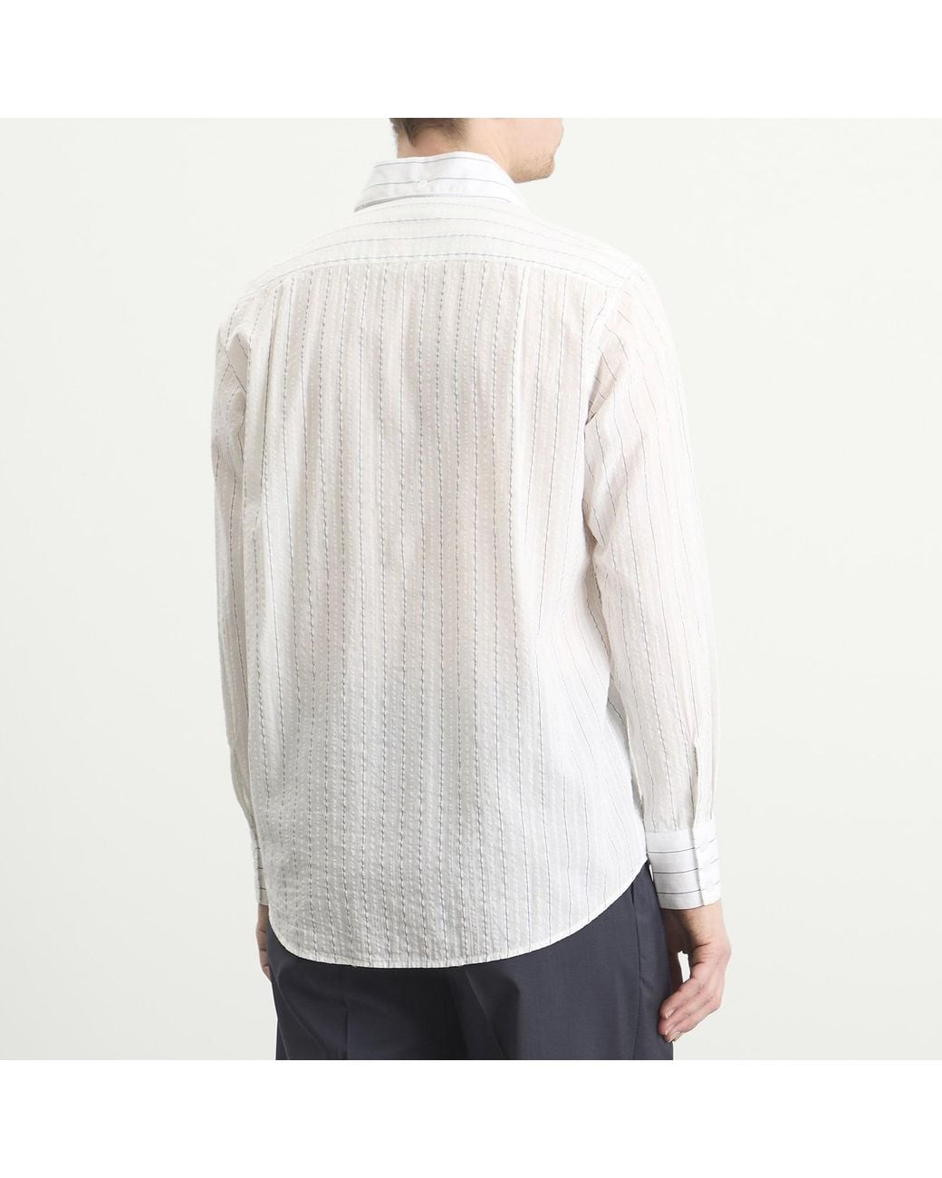 Carter Young White Business Shirt for men