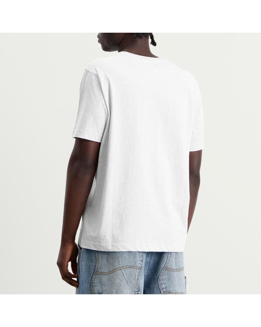 Dime White Quicksand T-Shirt for men
