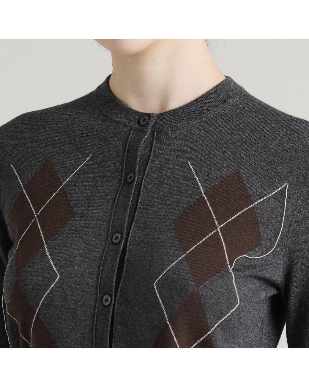 Acne Black Kohona Silky Wool Cardigan