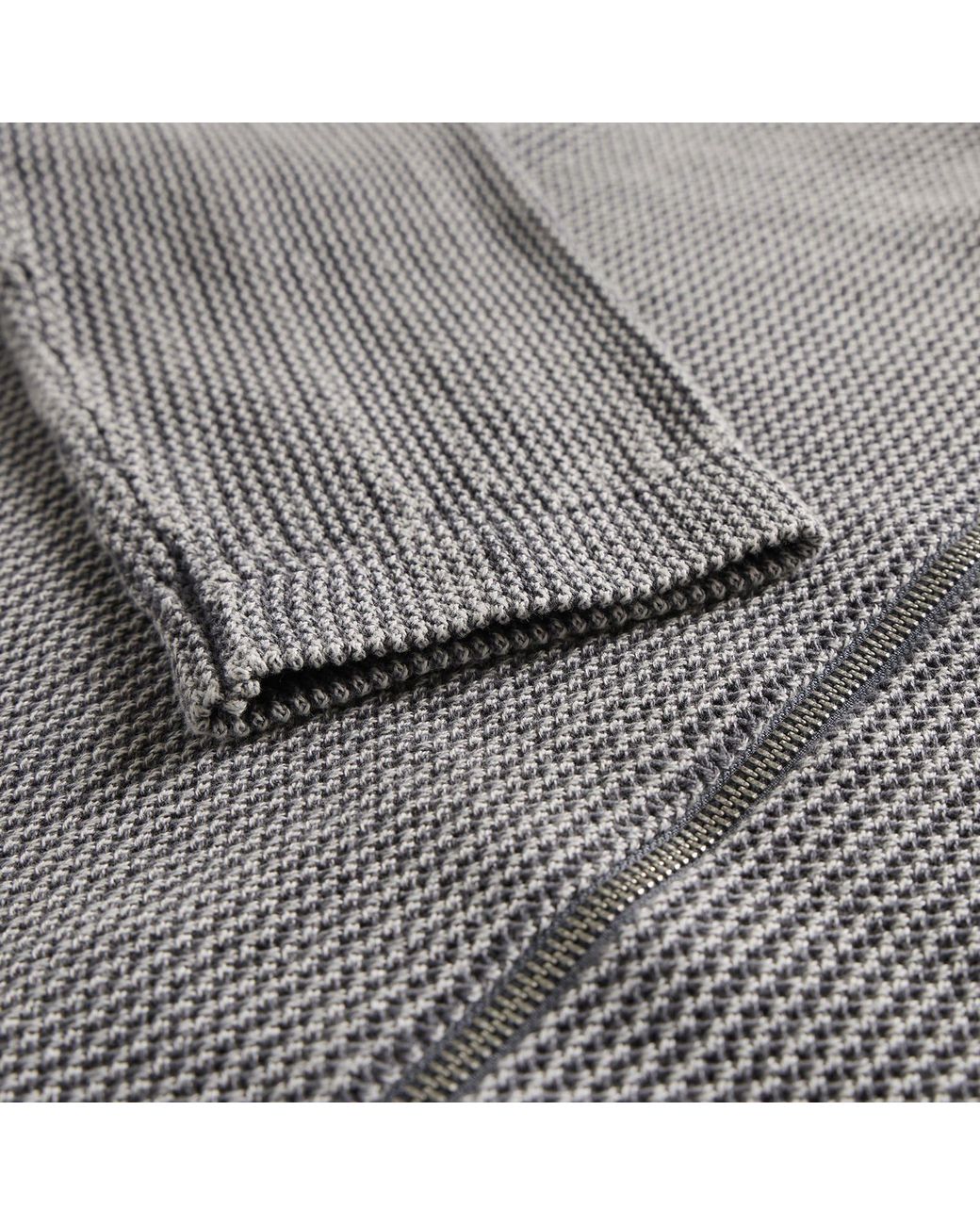 MKI Miyuki-Zoku Gray Presented By End. Pigment Dyed Loose Gauge Track Jacket for men
