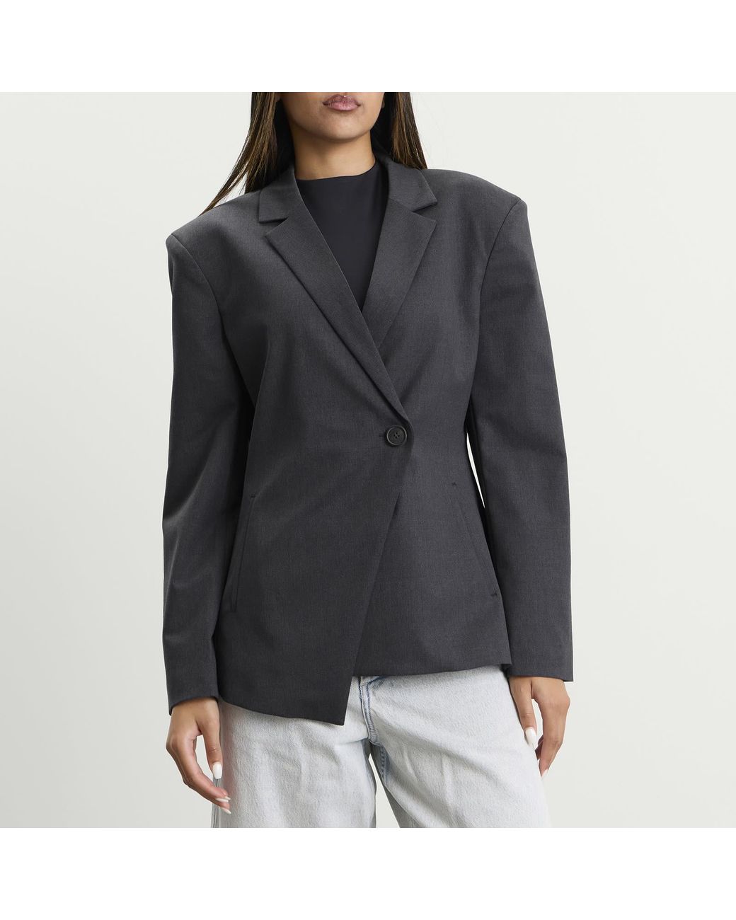 Won Hundred Gray Anora Blazer