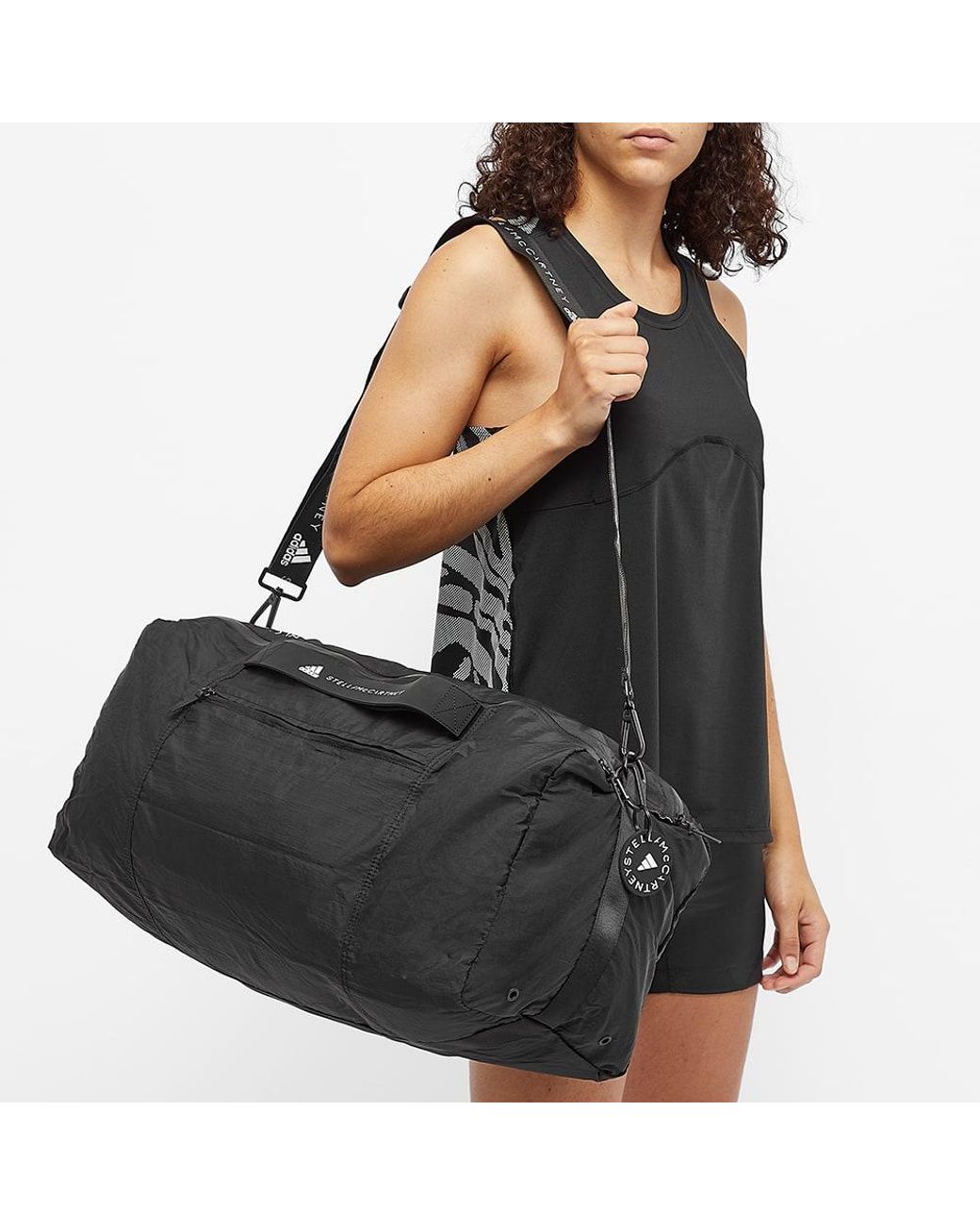 adidas By Stella McCartney Studio Bag in Black | Lyst