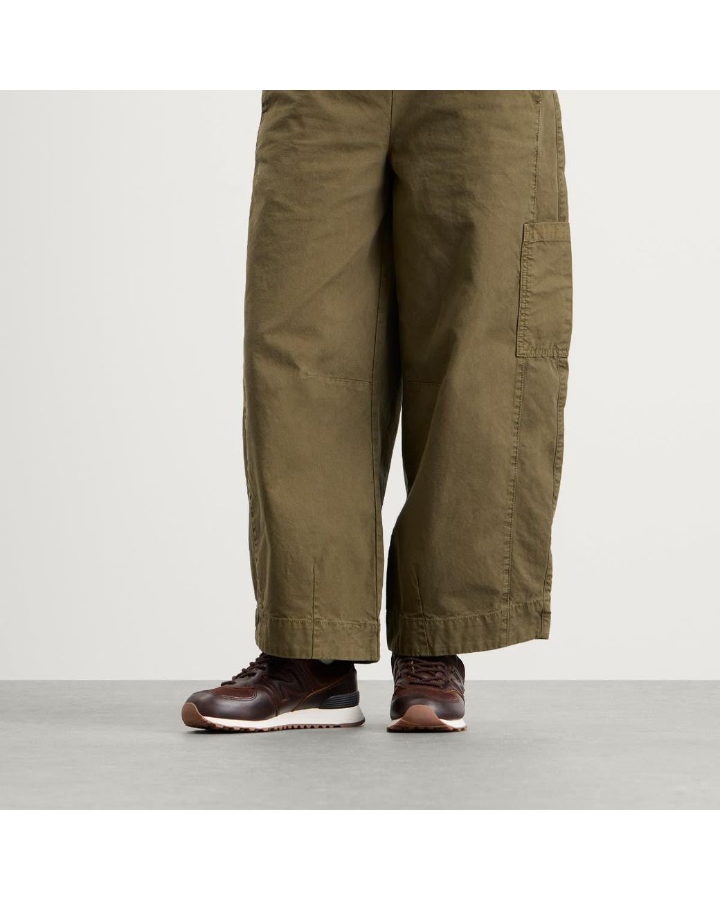 New Balance Brown 574 Sneaker