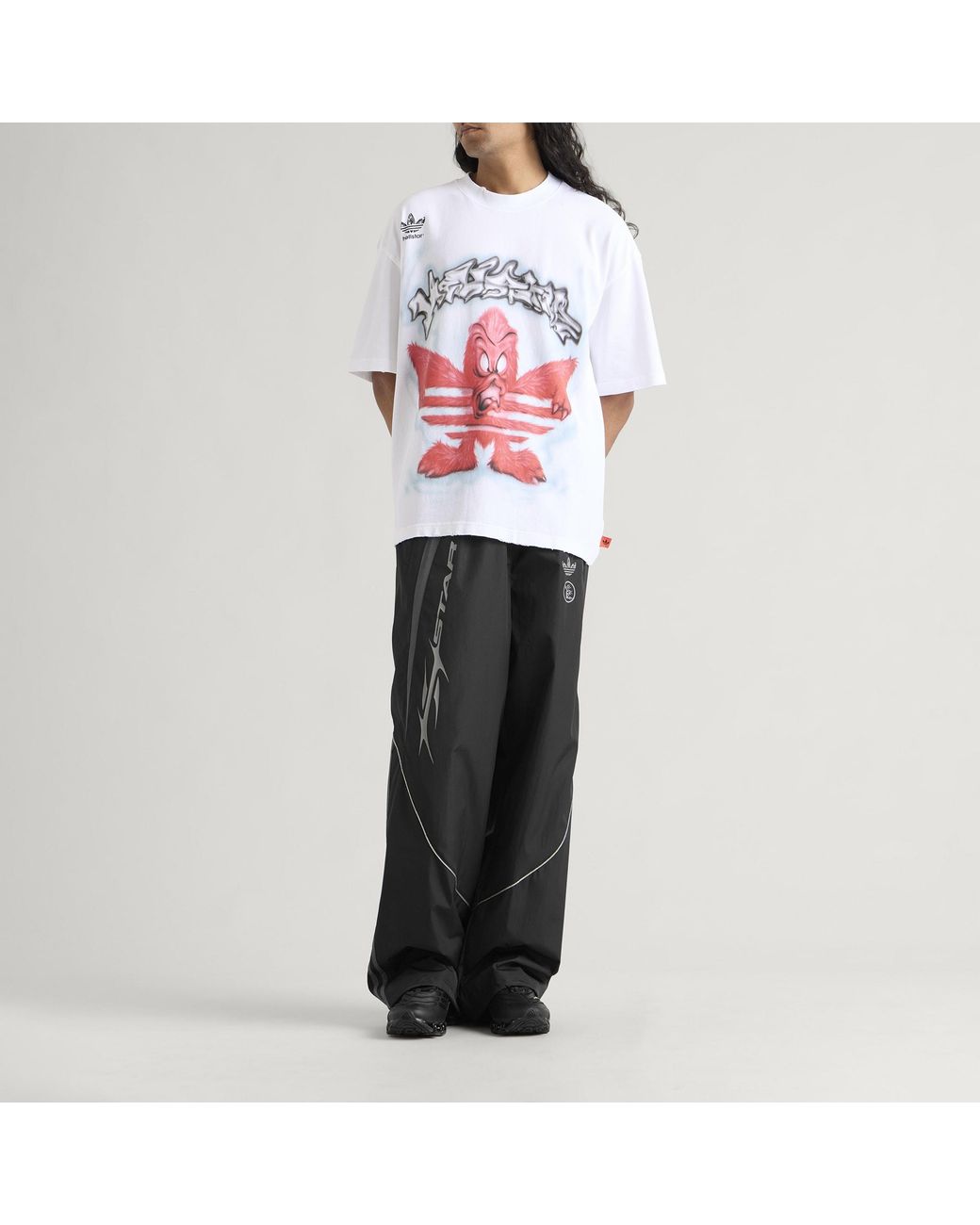 Adidas Black X Hellstar Track Pant for men