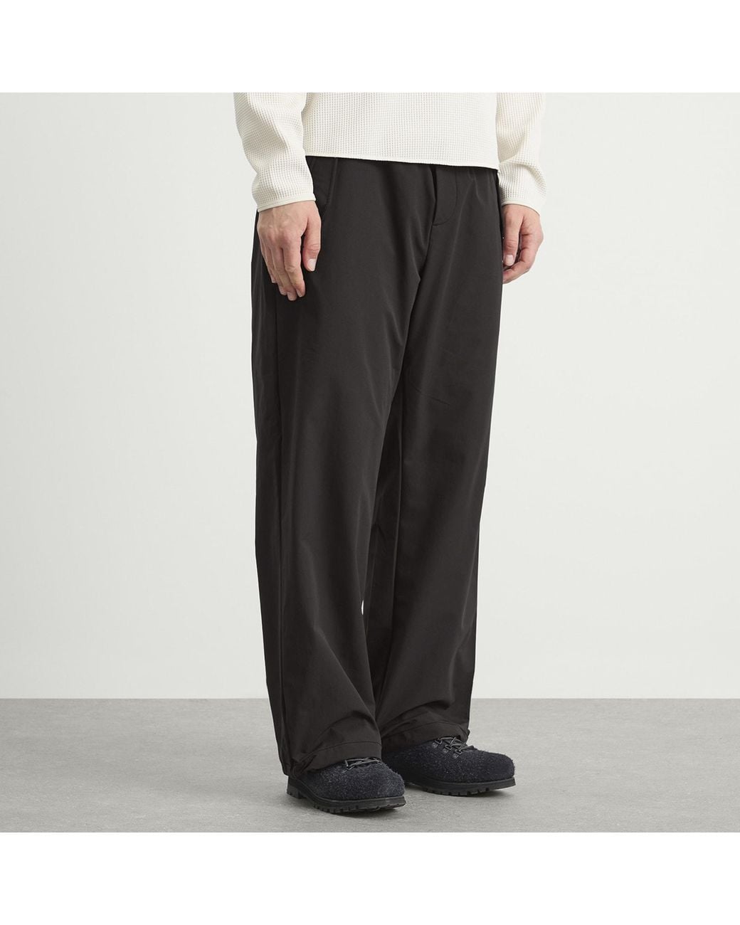 KA_YO_Prototype Gray Parachute Pants for men