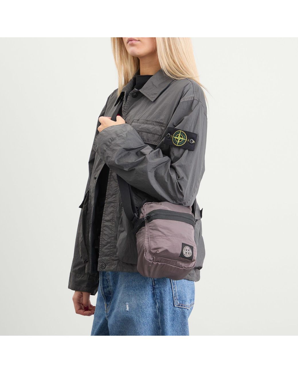 Sac Bandoulière I.N.C. Stone Grey - Gris - Neuf Sans étiquette