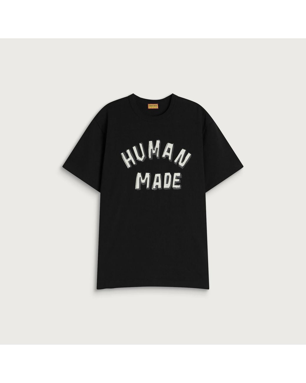 Human Made Black Sketch Logo T-Shirt for men