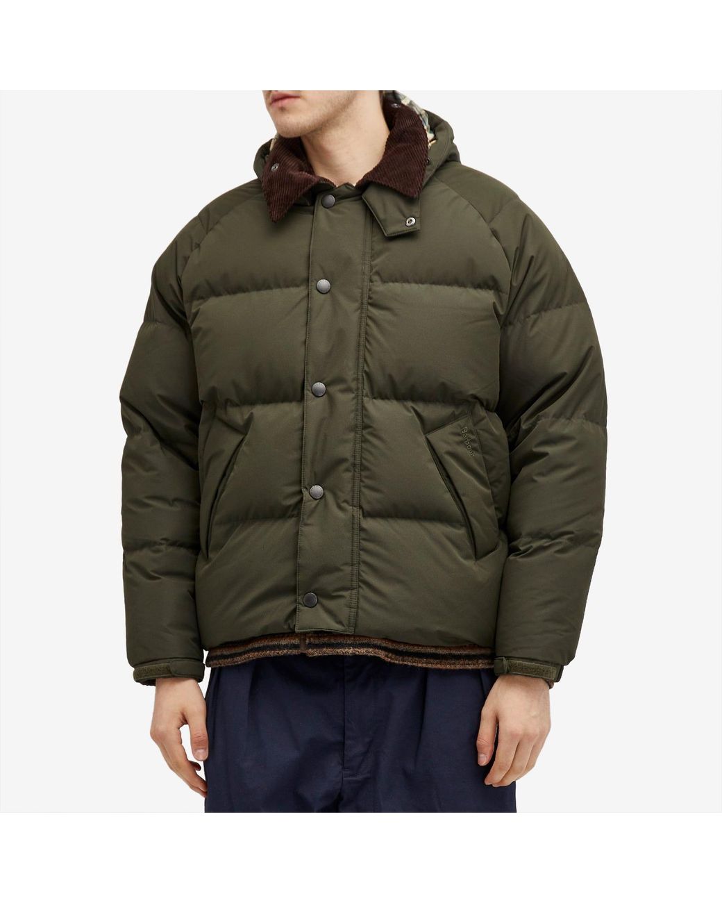 Barbour Os Down Transport Jacket in Green for Men | Lyst Barbour Os Down Transport Jacket in Green for Men | Lyst