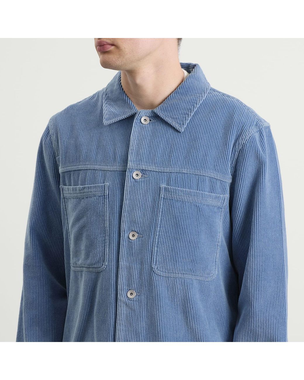Folk Blue Zaki Jacket for men