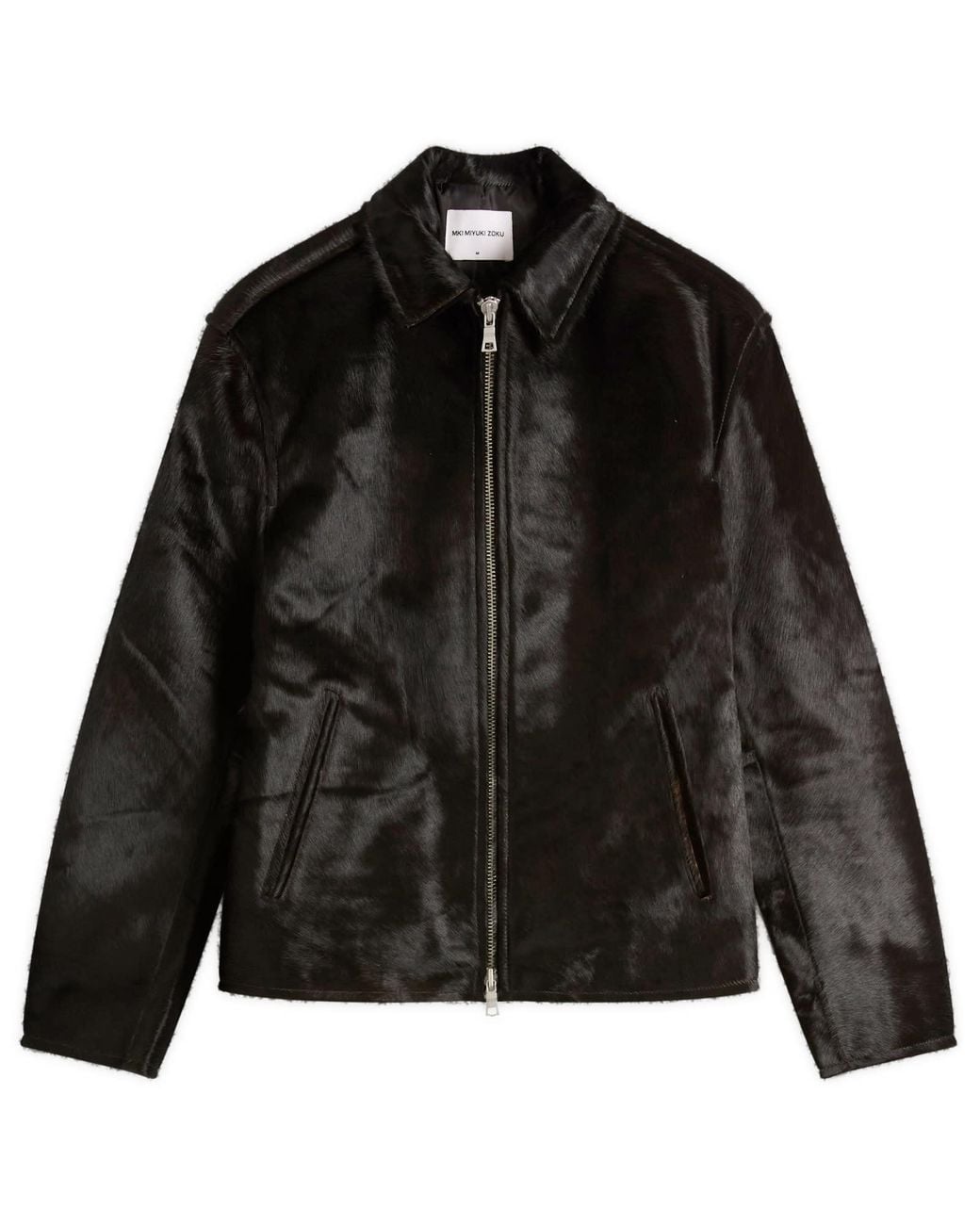 MKI Miyuki-Zoku Cropped Cow Hair Rider in Black for Men | Lyst