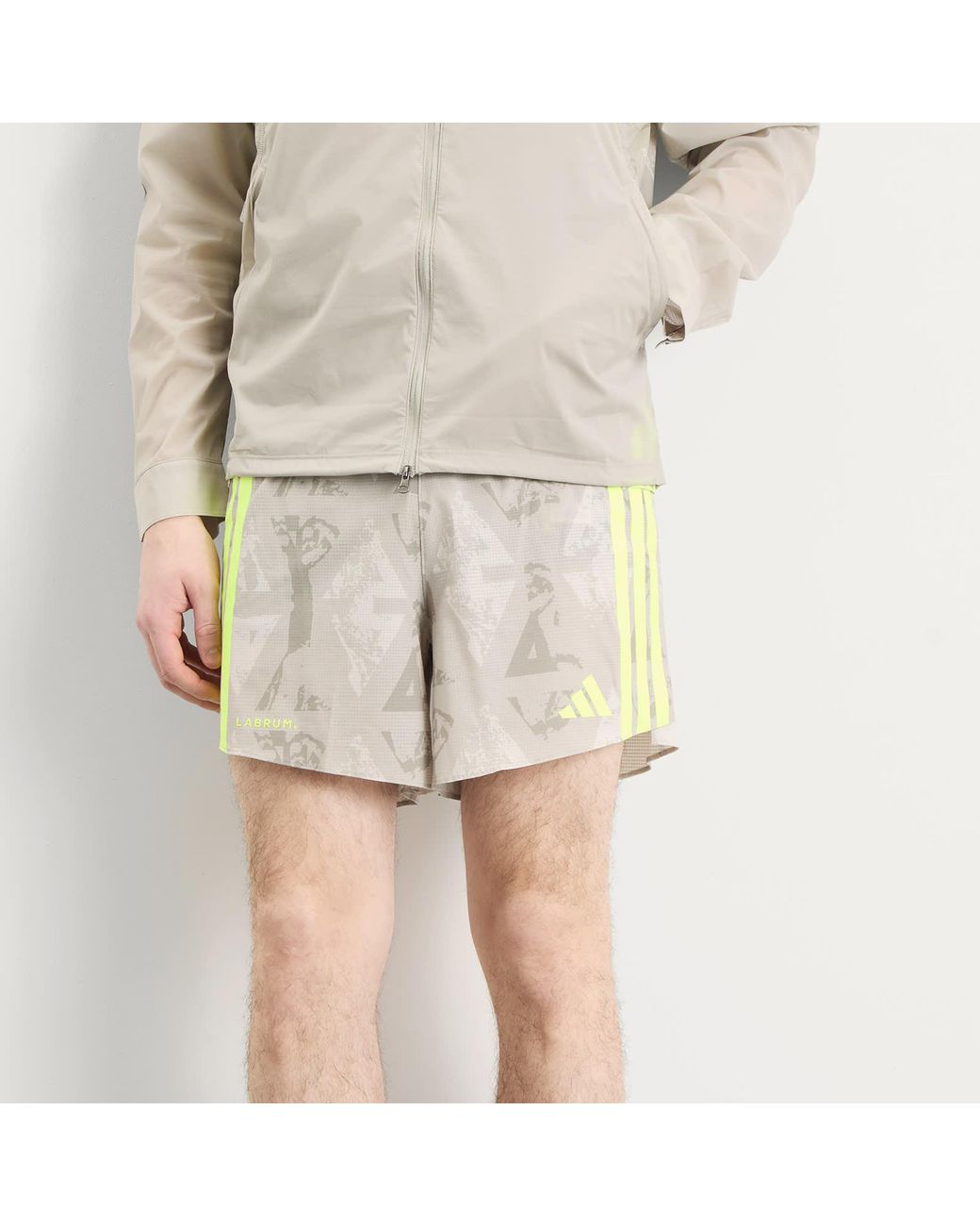 Adidas Originals Natural Adidas X Labrum Gel Shorts for men