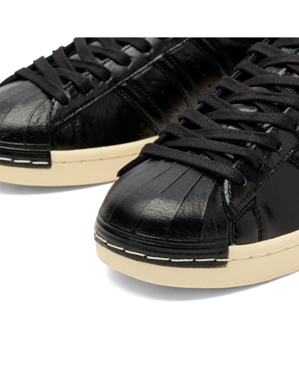 Adidas Black Superstar Vintage Sneaker