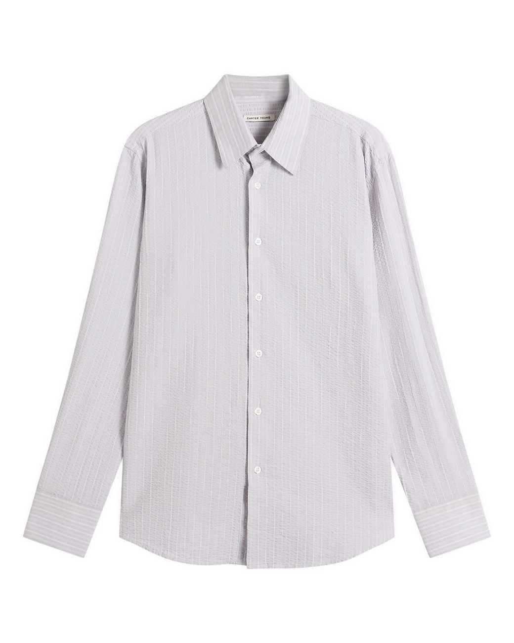 Carter Young White Business Shirt for men